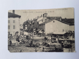 PONT DE VAUX  JOUR DE MARCHÉ - Pont-de-Vaux