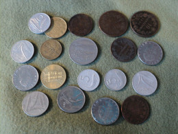 ITALIE. LOT DE 19 PIECES DE MONNAIE DIFFERENTES. 1861 / 1981 - Kiloware - Münzen