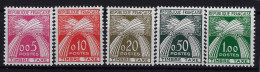 France Taxe Yv 90 - 94 Neuf **/MNH/Postfrisch - 1960-.... Postfris