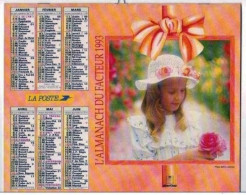 Calendrier 1993   Almanach Du Facteur Dep14  * - Groot Formaat: 1991-00