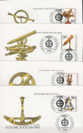 BRD FRG RFA - Optische Instrumente (MiNr: 1090/3)  1981 -  4 Illustrierte FDC - 1981-1990