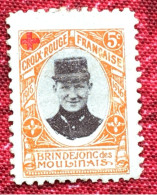 Croix Rouge Française-effigie Brin-de-jonc-Desmoulinais Red Cross-Timbre-Vignette-Erinnophilie-Stamp-Viñeta-Bollo - Rode Kruis