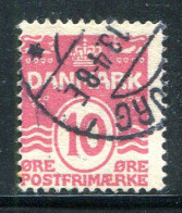 DANEMARK- Y&T N°66- Oblitéré - Usati