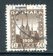 DANEMARK- Y&T N°125- Oblitéré - Gebraucht