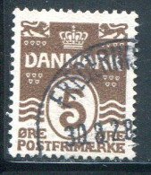 DANEMARK- Y&T N°132- Oblitéré - Gebraucht