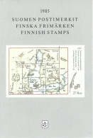 Finland 1985 Full Stamps And Booklets Year Set MNH In Official Special Pack - Neufs