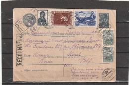 Russia REGISTERED COVER 1949 - Covers & Documents