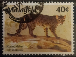 MALASIA 1987 Fauna Malaya Protegida. USADO - USED. - Malaysia (1964-...)