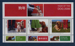 EIRE Ireland Irlande, **, Yv BF 59, Mi BL 57, SG MS 1769, Année Du Chien 2006, - Chinese New Year