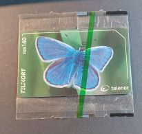 Norway N 210 Butterfly Blåvinge ,mint In Blister - Norway