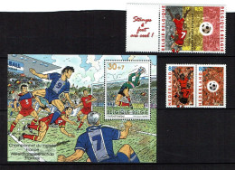 Feuillet Chamionnat Du Monde 1998 - Thème Football - 1993-2013 King Albert II (MVTM)