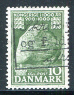 DANEMARK- Y&T N°347- Oblitéré - Oblitérés