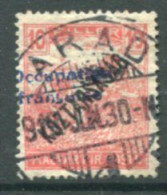 ARAD (French Occupation) 1919 Overprint On Harvesters KÖZTARSASAG 10f  Used.  Michel 35 - Sin Clasificación