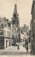 Amiens * La Rue St Leu * L'église Et La Cathédrale * Commerces Magasins - Amiens