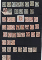 Collection  France Du N°50/60 - Nuances Oblitérations - Timbres, Fragments - Etat B à TB - 1871-1875 Ceres