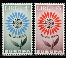 IRLANDE    Europa 1964   N° Y&T  167 Et 168 ** - Ungebraucht