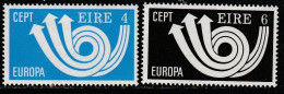 IRLANDE    Europa 1973   N° Y&T  291 Et 292 ** - Ungebraucht