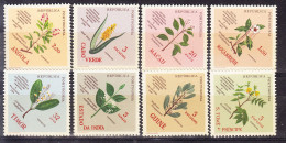 PALUDISME, 8 Timbres Des Colonies Portugaises  ** MNH, Fleurs, Plantes (8B741) - Medicinal Plants