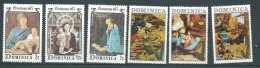 Dominique -6  Valeurs Neuves Sans Charnière  Theme Religieux - Ax 15504 - Dominica (...-1978)