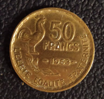 Pièce 50 Francs Guiraud De 1953 - 50 Francs