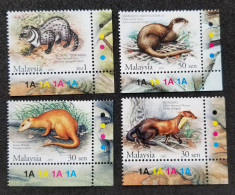 Protected Mammals Series III Malaysia 2005 Animal Wildlife Mammal (stamp Color) MNH - Malaysia (1964-...)