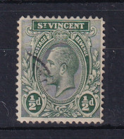 St Vincent: 1921/32   KGV    SG131     ½d  Used - St.Vincent (...-1979)