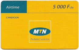 Cameroon - MTN - MTN The Better Connection, Airtime - GSM Refill 5.000FCFA, Used - Camerún