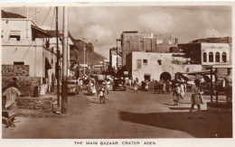 Aden Très Animée The Main Bazaar Crater Voitures - Jemen
