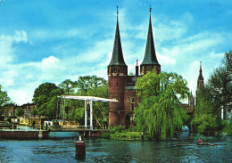 DELFT, ARCHITECTURE, PORT, BOAT, CAR, NETHERLANDS, POSTCARD - Delft