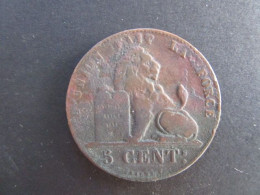 Belgique: Monnaie 5 Centimes 1850 - 5 Centimes