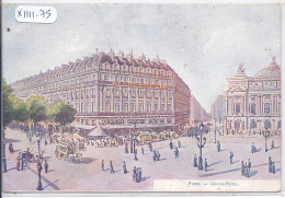 PARIS- LE GRAND-HOTEL - Cafés, Hôtels, Restaurants