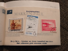Auswahlhef Mit Briefmarken Aus Aller Welt - Collections (en Albums)