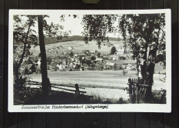 DR: Ansichtskarte Von Hinterhermsdorf (Elbgebirge) - Nicht Gelaufen, Um 1930 - Hinterhermsdorf