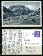 K19463)Ansichtskarte: Mittelberg, Kleines Walsertal, Gelaufen 1943 - Mittelberg