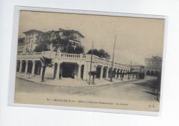 DEP. 64 HENDAYE N°61 HOTEL ET GALERIES ESKUALDUNA LE CASINO Bains De Mer Tramway Avec Publicité Chocolats Louit - Casino