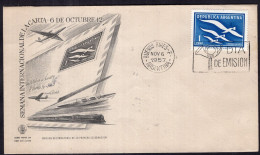 Argentina - 1957 - International Letter Week - Semana Internacional De La Carta - FDC