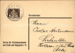 41560794 Stade Niederelbe Versammlung Verein Fuer Briefmarkenkunde Von Stade Und - Stade