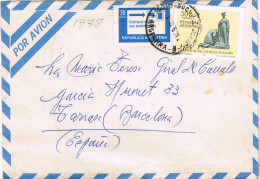 53624. Carta Aerea OLIVOS (Buenos Aires) Argentina 1978 A España - Brieven En Documenten
