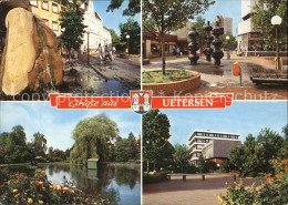 41560751 Uetersen Brunnen Skulptur Teich Marktplatz Rosenstadt Uetersen - Uetersen