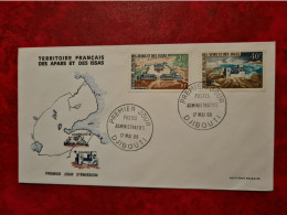 Lettre / Carte  FDC DJIBOUTI 1968  DAMERDJOG ET ASSAMO - Storia Postale