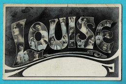 Delcampe - * Fantaisie - Fantasy - Fantasie (nom - Name - Naam) * (A 2033/415) Louise, Femme, Woman, Vrouw, Unique, TOP, Rare - Genealogie