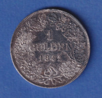 Bayern Silbermünze, 1 Gulden - König Ludwig I. 1841 - Other & Unclassified