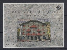 Andorra Spanische Post 2015 Granit-Architektur Mi.-Nr. Block 10 ** - Otros & Sin Clasificación