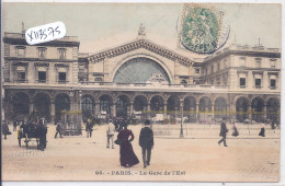 PARIS- LA GARE DE L EST - Métro Parisien, Gares