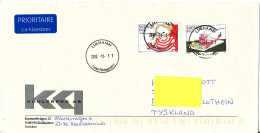 Sweden Cover Sent To Germany Limhamn 11-11-2010 SUN CANCELS - Covers & Documents