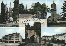 41559910 Grevenbroich Evgl. Kirche Elisabeth-Krankenhaus Torbogen Schloss Greven - Grevenbroich