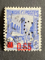 Colonie TUNISIE 182 CL 6 Indice 4 Perforé Perforés Perfins Perfin Superbe !! - Altri & Non Classificati