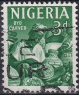 1961 Nigeria ° Mi:NG 96, Sn:NG 105, Yt:NG 101, Woodcarver / Holzschnitzer - Nigeria (1961-...)