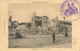 Baccarat * La Rue Du Pont * Bombardement * Ww1 * Cachet Militaire 20ème Bataillon Génie - Baccarat