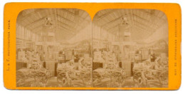 Carte STEREOSCOPIQUE / Paris : Exposition Universelle De 1878 - Galerie Des Machines, S. Portugaise. - Stereoscope Cards